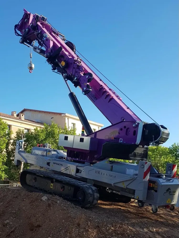 Des équipements adaptés à chaque configuration de chantier